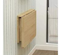 LJISEHG Tavolo pieghevole salvaspazio da parete in legno massello for sala da pranzo/computer/studio, perfetto for casa/ufficio, versatile e multifunzionale.(50 * 30cm)