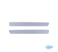 LJJ6 Set Deflettori Aria Posteriori Ad Incastro per Nissan Leaf (09/17>04/22)