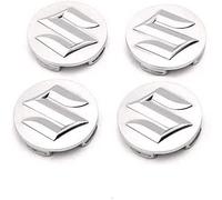 LJJWIW 4 Pezzi Auto Coprimozzo per Suzuki Swift SX4 54mm,Coprimozzi Copridadi Copribulloni Protezione Ruggine Antipolv Interno Ruota Tappo Accessori
