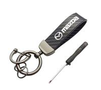LJJWIW Auto Portachiavi per Mazda 6 Angkesaila CX-5 CX-9 Ruiyi CX-30,Porta Chiavi con Logo Stemma,Multifunzione Porta Chiavi,Leggero Resistente Portachiavi,Uomini E Donne Portachiavi Accessori