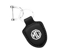 LJJWIW Auto Portachiavi per MG6 MG5 MG Pilot MG ZS HS,Porta Chiavi con Logo Stemma,Multifunzione Porta Chiavi,Leggero Resistente Portachiavi,Uomini E Donne Portachiavi Accessori,Black