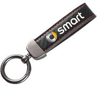 LJJWIW Auto Portachiavi per Smart Fortwo Forfour 453 451 450,Porta Chiavi con Logo Stemma,Multifunzione Porta Chiavi,Leggero Resistente Portachiavi,Uomini E Donne Portachiavi Accessori
