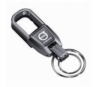 LJJWIW Auto Portachiavi per Volvo XC60 S90 XC40,Porta Chiavi con Logo Stemma,Multifunzione Porta Chiavi,Leggero Resistente Portachiavi,Uomini E Donne Portachiavi Accessori,Black