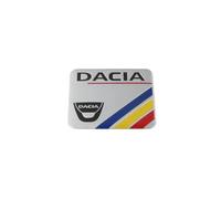 LJJWIW Auto Stemmi Decorazioni per Dacia Jogger Duster Spring Sandero Logan Lodgy,Baule Badge Logo Cofano Emblema Distintivo Accessorio Adesivo Decalcomanie Styling Carrozzeria Parti,B-Normal