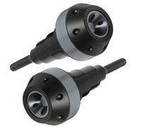 LJJWIW Moto Tamponi Paratelaio per Ducati Monster 796 20th Anniversary,Protezione Anticaduta Tamponi Antiurto Corpo Anti Caduta Palla Protezione Scorrimento Telaio Accessori,Grey