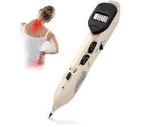 Penna per agopuntura con rilevamento meridiano, Penna Meridian Energy Senza Fili, con LCD, 9 modalità Regolabili, Ricarica USB, per alleviare Il Dolore, Salone di Bellezza, Famiglia,b