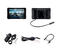 LJLBFB Carplay Moto per Triumph Speed Triple 1994-2024, 5 Pollici Touchscreen Autoradio Portatile per Motorbike con Bluetooth IP67 Impermeabile,A-No Tire Pressure