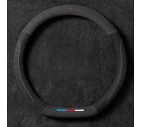 LJLBFB Copri Volante per Auto per Skoda Kodiaq 2017-2024 Karoq 2018-2024 Fabia 2007-2024-pr, Copri Volante per Auto Universale Pelle Scamosciata in Microfibra Copri Sterzo Auto 38cm Coprivolante