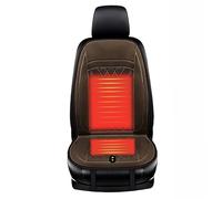 LJLBFB Cuscino Sedile Auto per Peugeot 308 SW II (Phase II 2017), Caldo Antiscivolo Cuscino Guidatore Auto, Morbido Comodo Copertura Sedile Accessori,C-Brown