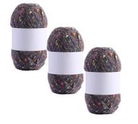 LJMSTDM Soft Hohair Yarn, 2025 Cashmere Hand Crochet Yarn for Crochet, Softs and Comfortables, Hands Knitting Yarns for Scarves (Dark Gray)