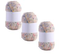 LJMSTDM Soft Hohair Yarn, 2025 Cashmere Hand Crochet Yarn for Crochet, Softs and Comfortables, Hands Knitting Yarns for Scarves (Ivory)