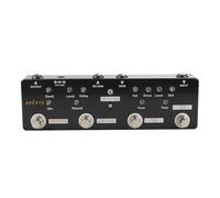 Ljmyy Buffer compatto per effetti chitarra nera con uscita trasparente per segnalare problemi di degradazione struttura metallica