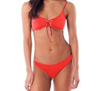 Ljmyy Coulisse Cinghia Petto Donne Costumi Da Bagno Imbottito Push Up Set 2 Pezzi Costume Da Bagno Damen Set Push Up Neck holder Tanga Vita Alta Oberteil Bügel Sportlich Tubo Brasiliano Triangolo