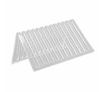 Ljmyy Espositore per dischi in vinile acrilico trasparente, elegante espositore per vinili, album in qualsiasi stanza