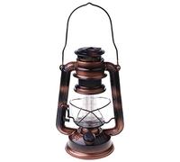 Ljmyy Lampada a LED vintage torcia portatile con gancio per appendere per campeggio all'aperto decorazione domestica luci solari giardino esterno recinzione grande