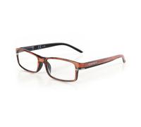 distinguo Occhiali da Lettura Unisex Eyewear 803 - Diverse Gradazioni e Colori - Con Custodia Rigida, Panno per Pulizia, Laccetto per Occhiale (Rosso, 3.0, x)