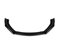 LJSDZLHY Auto Labbro Paraurti Anteriore Spoiler per Ford Fiesta MK7 2011-2017,Anticollisione Spoiler Diffusore Kit Corpo Auto Accessori Esterni,A-Black