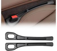 LJTBNDJN 2 Pezzi Riempitivo per Sedili Auto per VW T-ROC 2017-2019 2020 2021 2022 2023 2024 2025, Striscia a Prova di Perdite sul Lato del Sedile, Auto Accessori Interni,Black