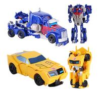 LJTXX Auto Robot Giocattolo, Giocattolo Robotico Deformato per bambini, 2 in 1 Robot per Auto Deformato, Collezione Car Robottino, Modello di Cars per Bambini Regali per Compleanno