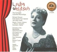 Ljuba Welitsch Ljuba Welitsch: The Complete Columbia Recordings (CD)
