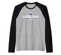 Ljubljana Slovenia Maglia con Maniche Raglan