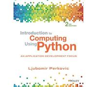 Ljubomir Perkovic Introduction to Computing Using Python (Tascabile)