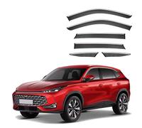 LJWAN 1 Set Auto Deflettori d'Aria per MG HS MK2-15FDE 2025+, Deflettori Aria Auto Parapioggia Integrati Antivento Antipioggia Sole Accessori