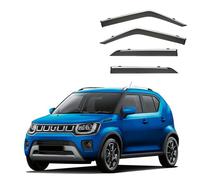 LJWAN 1 Set Auto Deflettori d'Aria per Suzuki Ignis MK2-MF 2016-2023+, Deflettori Aria Auto Parapioggia Integrati Antivento Antipioggia Sole Accessori