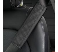 LJWAN 2 Pezzi Copri Cintura Auto per Alfa Romeo Spider GTV (Type 916) 1994-2006, Cuscinetti Protettivi Imbottitura Cintura di Sicurezza Aumentare Comfort Accessori,A/Black
