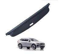 LJWAN Auto Copertura Bagagliaio Retrattile per Volvo V90 2016-2024, Tronco Cappelliera Coperchi Tenda del Bagagliaio dell'auto Portaoggetti,Canvas Material