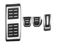 LJWAN Copri Pedali per Audi A1 2012-2021, Pedale Antiscivolo per Pedale Sinistro Auto in Metallo Pedaliera per Auto Adatta Auto Poggiapiedi,B-mt