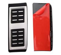 LJWAN Copri Pedali per Audi A1 2012-2022, Pedale Antiscivolo per Pedale Sinistro Auto in Metallo Pedaliera per Auto Adatta Auto Poggiapiedi,A-1pc Rest Pedal