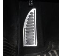 LJWAN Copri Pedali per Fiat 500x500 X 2014-2021 Pedale Antiscivolo per Pedale Sinistro Auto in Metallo Pedaliera per Auto Adatta Auto Poggiapiedi,1Pcs Rest Pedal