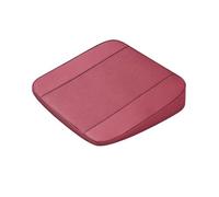 LJWAN Cuscino Auto per Sedile in Memory Foam per Mercedes Benz SLK R171 2004-2010, Seggiolino Rialzato Ortopedico per Guidatori Bassi Supporto Traspirante,Red-4 cm