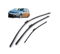 LJWAN Kit Tergicristallo Anteriore e Posteriore per Volkswagen Golf 5 Golf 5 2005-2009, Set Spazzole Tergicristallo Anteriore e Posteriore per Auto Facile Installazione