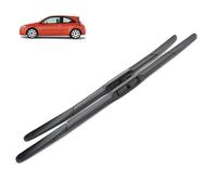 LJWAN Spazzole Tergicristallo Anteriore Auto 2 Pezzi per Renault Megane 2 2002-2006 24"+18", Ricambio per Parabrezza Adatte a Tutte Le Stagioni Spazzole