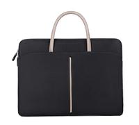 LJWDYS Borsa per Laptop, Borsa a Mano Impermeabile per Computer con Scomparto per Laptop per Donna(Black,14-14.6 inch)