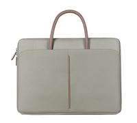 LJWDYS Borsa per Laptop, Borsa a Mano Impermeabile per Computer con Scomparto per Laptop per Donna(DarkSeaGreen,13-13.3 inch)