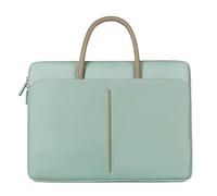 LJWDYS Borsa per Laptop, Borsa a Mano Impermeabile per Computer con Scomparto per Laptop per Donna(Turquoise,15-15.6 inch)