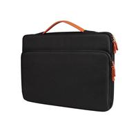 LJWDYS Borsa per Laptop da 13,3-15,4 pollici, Impermeabile Custodia PC Portatile Laptop Borsa per Uomini e Donne(Black,13.3 inch)