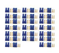 LjwZekyrnt 20Sets EC2 Battery Connector Plugs EC2 Female Male Connector Adapter for RC Lipo Battery