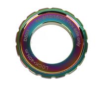 LjwZekyrnt Centerlock Lockring Center Lock Wheelset Barile Albero Disco Rotore Anello di bloccaggio per Bici Mountain Bike (Colorato)