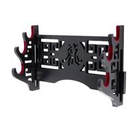 Ljxquisite Supporto per spada Katana da parete Samurai Spada Display Rack Wakizashi Tanto Appendiabiti da parete Spada Rack Stand Display (Dragon 3 animali)