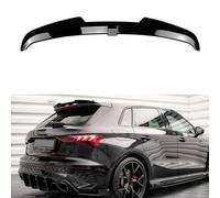 ljxwzh ABS/Spoiler Posteriore per Tetto Auto per Audi A3 S3 RS3 8Y Sportback 2020-2024, alettone Posteriore Hatchback, Spoiler Antivento Fisso, 1 Pezzo