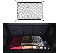 ljxwzh Rete per Bagagliaio Auto per Audi Q3 Sportback 2020-2022, Rete di Carico Elastica per Bagagli/Bagagliaio, Tasca Porta Rete in Rete di Nylon