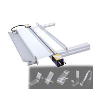 LjyAeono Piegatrice per Plastica Acrilica, Piegatrice per Calore in Acrilico con Regolazione Dell'Angolo della Staffa, Piegatrice per PVC, Piegatrice per Vetro Acrilico 60CM