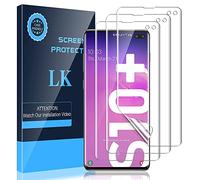 LK 3 Pezzi Compatibile con Samsung Galaxy S10 Plus Pellicola Protettiva, Sensibile al Tatto, Senza Bolle, HD Trasparente TPU Pellicola, LK-X-21