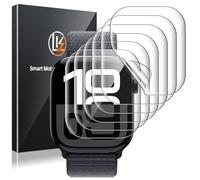 LK 6 Pezzi Pellicola per Apple Watch Series 11/10 46mm, Pellicola Protettiva per Apple Watch Series 11/10 46mm, Sensibile al Tatto, Senza Bolle, HD Trasparente TPU Film