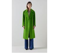 LK Bennett Amor Wool Double Breasted Coat Green Taglia: 10 | Cappotti doppiopetto Outlet | Donna | Verde
