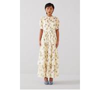 LK Bennett Bouvier Petite Maxi Dress Cream Taglia: 36 | Maxi abiti Outlet | Donna | Bianco